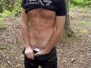 papa, en-plein-air, public, amateur, ejaculation-sur-le-corps, énorme-bite, gay, branlette, travesti, fétiche