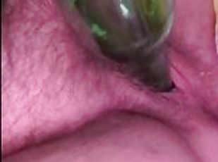 culo, tetas-grandes, botella, masturbación, orgasmo, coño-pussy, squirting, amateur, madurita-caliente, mamá