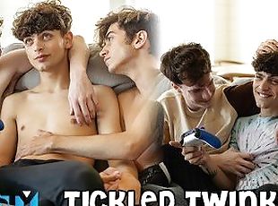 NastyTwinks - Tickled Twink - Zayne Bright Gets Tickled and Fuck Tr...
