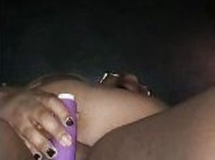 masturbação, orgasmo, mijando, esguincho, amador, tiro-ao-alvo, ébona, brinquedo, bbw, fetiche