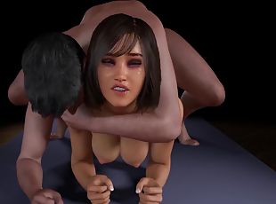 gros-nichons, anal, 3d, brunette