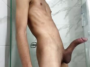 banhos, teta-grande, masturbação, pénis-grande, gay, jovem18, mamas, fetiche, chuveiro, sozinho