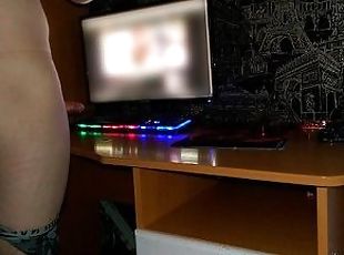 Slender schoolboy ends several times on porn