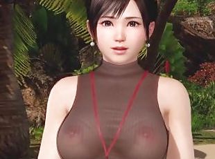 Dead or Alive Xtreme Venus Vacation Kokoro Yom Office Wear Nude Mod...