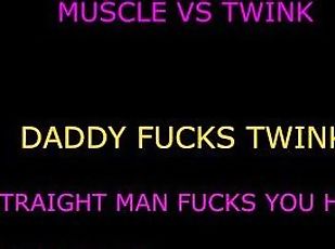 DADDY AND TWINK FUCK HARD (AUDIO ROLEPLAY) MUSCLED STRAIGHT DADDY F...