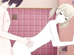 Kohane Azusawa and I have intense sex in the restroom. - Project SE...