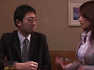 Alluring Japanese Woman Gets Her Face & Pussy Fucked.
