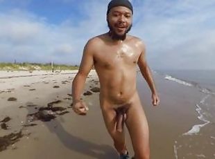nudist, javno, velik-penis, gej, plaža, fetiš, solo, migljanje, kurac, fleširanje