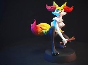 Braixen - Pokemon resin figure