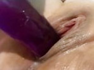 fet, masturbation, fitta-pussy, amatör, milf, bbw, dildo, ensam