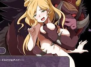 The devil treasure hentai game - A sexy blonde hardcore fucked by g...