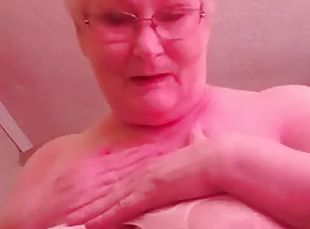 gros-nichons, énorme, masturbation, granny, milf, jouet, hardcore, belle-femme-ronde, sale, blonde