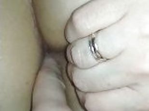 first video - finger in anal