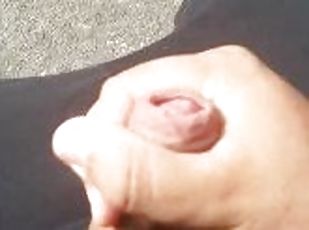 masturbation, public, gay, attrapée, solo, parc