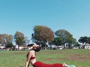 Afternoon Yoga Flow in the Park (Super Safe for Work)