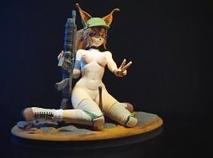 Fio Furry resine figure naked version