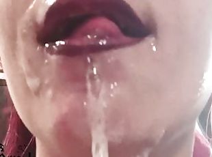 far, pikslikkeri, deepthroat, sluge, i-ansigtet, sperm, oral, farmand