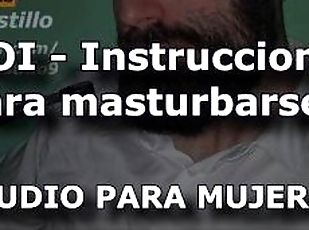 JOI #2 - Instrucciones para masturbarse (sabanas) - Audio para MUJE...