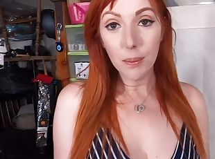 Redhead stepmom loves to fuck in POV with her dirty stepson
