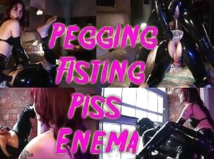 fisting, strapon, amatør, anal, hardcore, slave, dildo, fetisj, latex, elskerinne