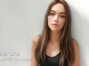 ???????????????????????? Cute girl from Canada was fucked by Russia...