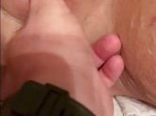 My husband fingers me and eats my pussy