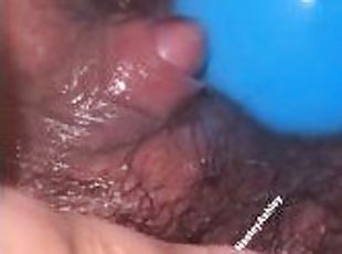 clitoris, masturbare-masturbation, orgasm, amatori, negresa, jucarie, bbw, solo