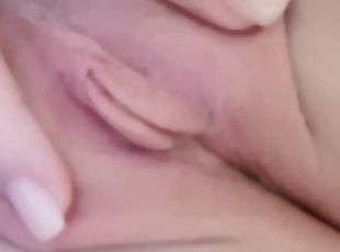 Tiny, shaved pussy orgasm with schoolgirl, found this on my step-si...