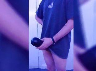 Teen Playing With His Favourite Toy After A Long School Day! I Cum ...