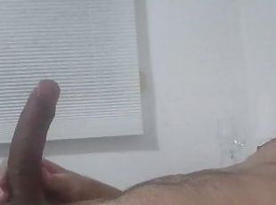 énorme, masturbation, amateur, ejaculation-sur-le-corps, énorme-bite, gay, branlette, secousses, ejaculation, solo