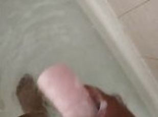 bañando, masturbación, amateur, juguete, paja, primera-persona, ducha, a-solas