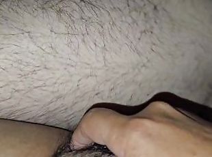 clitoris, karvainen, masturbaatio, orgasmi, pillu-pussy, amatööri, kypsä, milf, pilluuntulo, pov