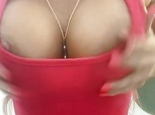 Italian MILF with Huge Perfect Tits Flash Video