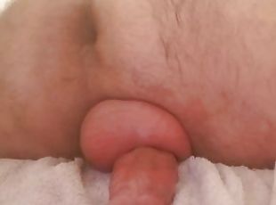 masturbation, amatör, anal, gay, creampie, fingerknull, sprut, ensam