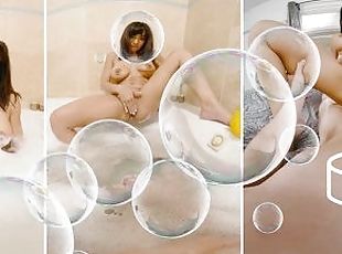 VIRTUAL PORN - Bath Time With Busty Sasha Pearl Leads To The Inevit...