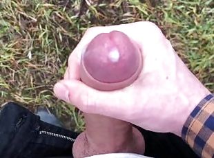 Juicy Jerk Off In The Woods Compilation / risky / handsome / big lo...