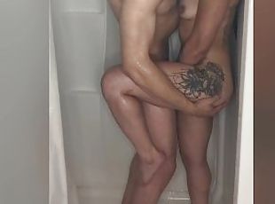 Hot Fit Girl Gets Fucked in the Shower After the Gym (500 likes for...