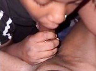 feit, amatør, blowjob, cumshot, ebony, stor-pikk, handjob, bbw, fanget, pikk