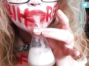 masturbation, babes, compilation, belle-femme-ronde, blonde, par-voie-orale, fétiche, solo, tchèque, halloween