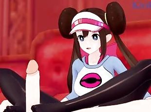 Rosa (Mei) and I have intense sex in the bedroom. - Pokmon Hentai