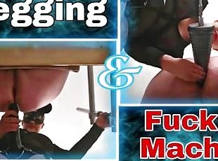 Spanking, Pegging & Fucking Machine! Femdom Bondage BDSM Anal Prost...