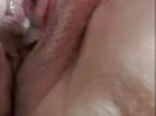 Edging my dripping wet cum filled pussy and fail. Strong throbbing ...