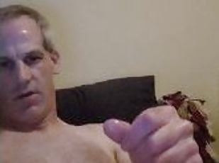 Masturbating while watching gay porn