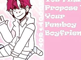 [M4M] You Propose To Your Femboy  ASMR