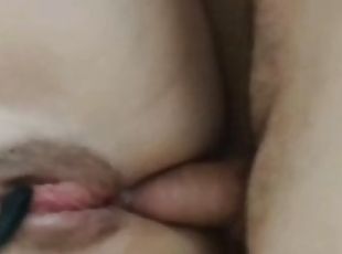 røv, orgasme, fisse-pussy, amatør, anal, milf, creampie, synsvinkel, blond, cowgirl