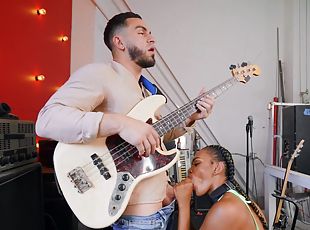 Slapping The Skin - a guitarist and ebony Asteria Diamond in realit...
