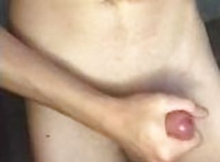 gros-nichons, masturbation, amateur, ejaculation-sur-le-corps, ados, belle, sperme, seins, solo, bite