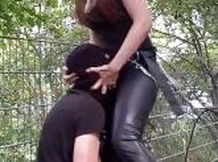 Very hard public anal session for sissy slut. Full video on my Only...