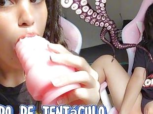 JUGUETE NUEVO! Dildo de TENTÁCULO????/vlog/ Review/morena/latina/Pe...