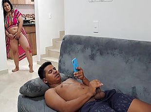 masturbación, amateur, maduro, cámara, voyeur, morena